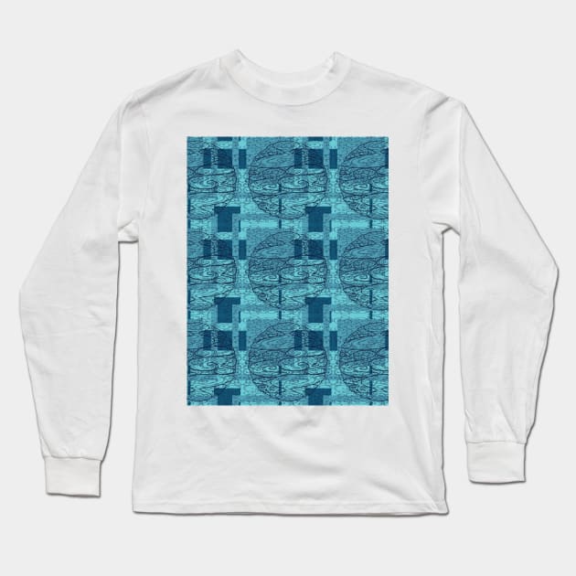 Circle and Square Pattern Long Sleeve T-Shirt by zarya_kiqo